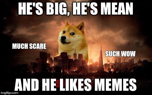 MUCH SCARE; SUCH WOW | image tagged in doge | made w/ Imgflip meme maker