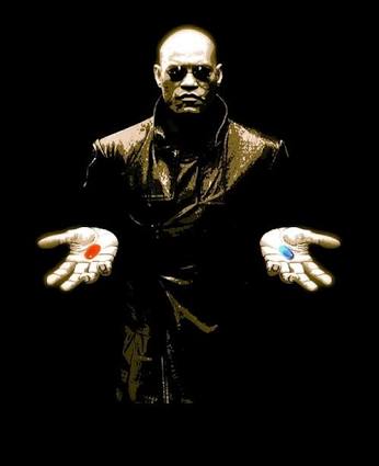 matrix red and blue pill