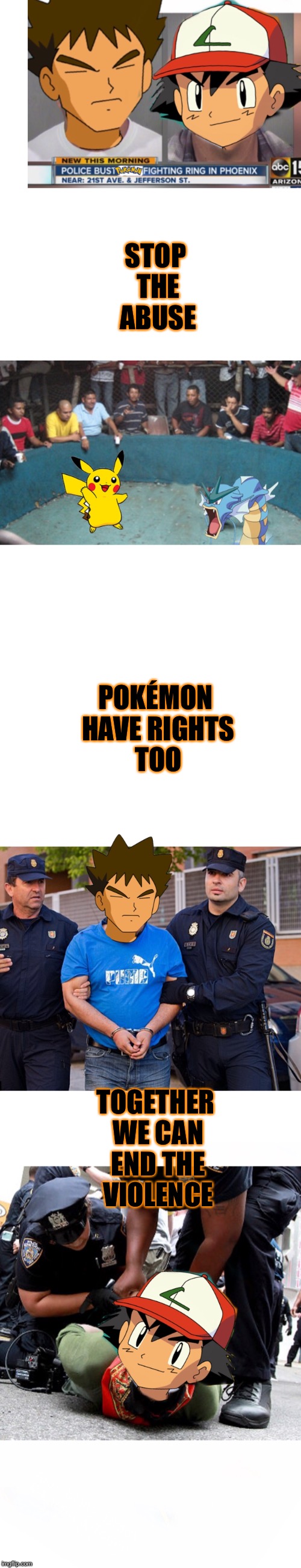 Gotta catch em all! (Pokemon Week) | STOP THE ABUSE; POKÉMON HAVE RIGHTS TOO; TOGETHER WE CAN END THE VIOLENCE | image tagged in pokmon week,funny pokemon | made w/ Imgflip meme maker