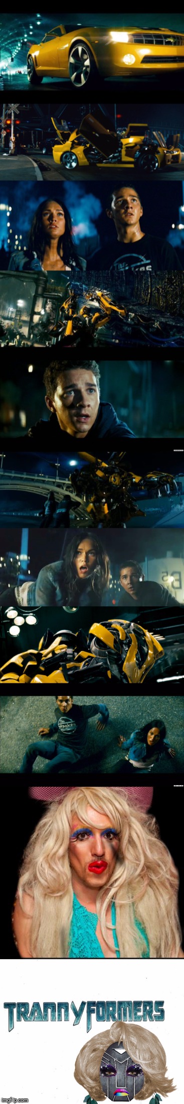 BUMBLEQUEEN | . | image tagged in transformers,transsexual,funny | made w/ Imgflip meme maker