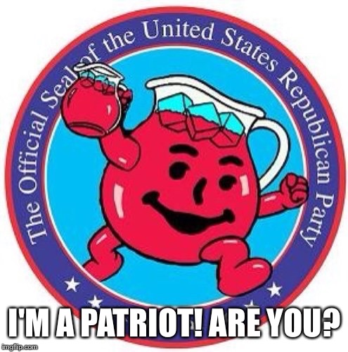 I'M A PATRIOT! ARE YOU? | made w/ Imgflip meme maker