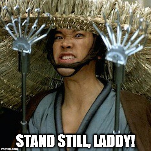 STAND STILL, LADDY! | made w/ Imgflip meme maker