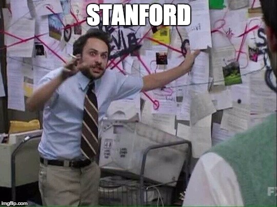Pepe Silvia | STANFORD | image tagged in pepe silvia | made w/ Imgflip meme maker