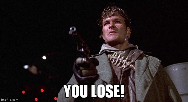YOU LOSE! | image tagged in you lose | made w/ Imgflip meme maker