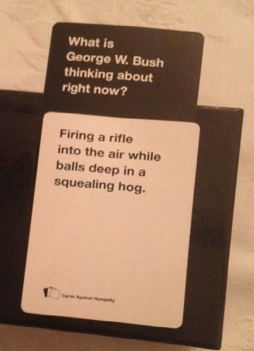 High Quality cards against humanity squealing Blank Meme Template