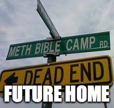 FUTURE HOME | image tagged in visit here if you can | made w/ Imgflip meme maker