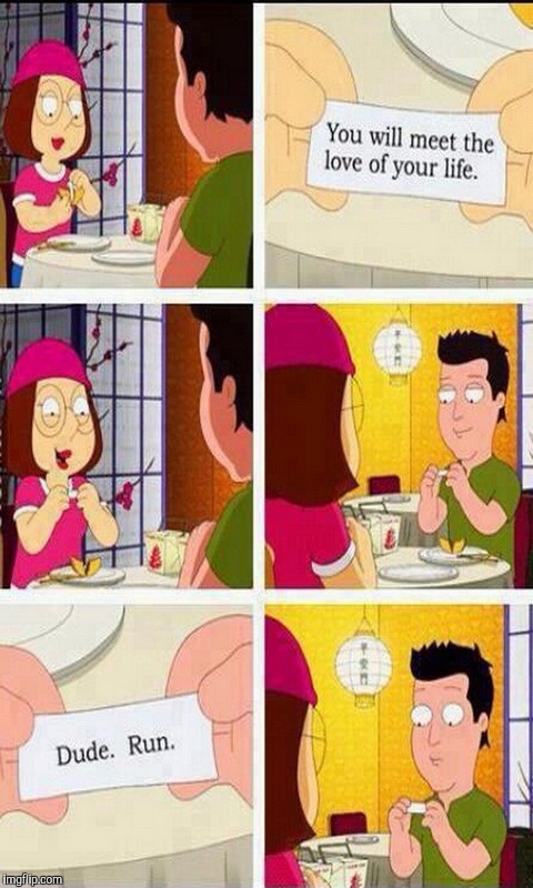 Meg's date | T | image tagged in family guy | made w/ Imgflip meme maker