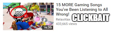 The thumbnail has nothing to do with the title... | CLICKBAIT | image tagged in clickbait | made w/ Imgflip meme maker