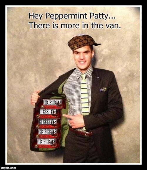 Scumbag Candy Man | image tagged in scumbag,candy man | made w/ Imgflip meme maker