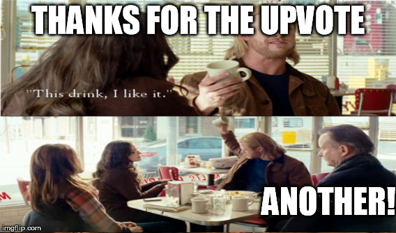 THANKS FOR THE UPVOTE ANOTHER! | made w/ Imgflip meme maker