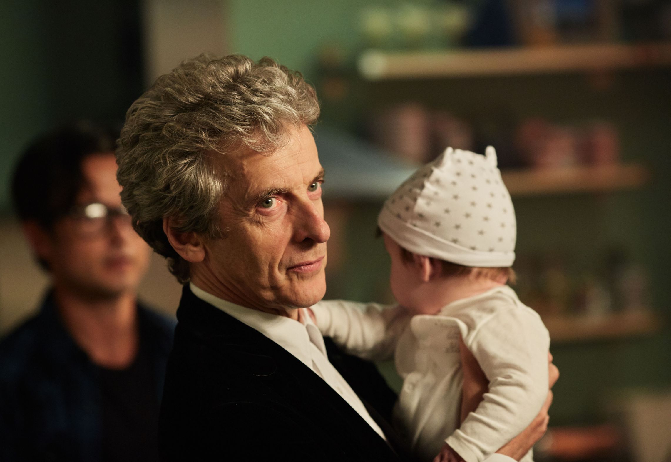 Doctor Who Peter Capaldi Baby Blank Meme Template
