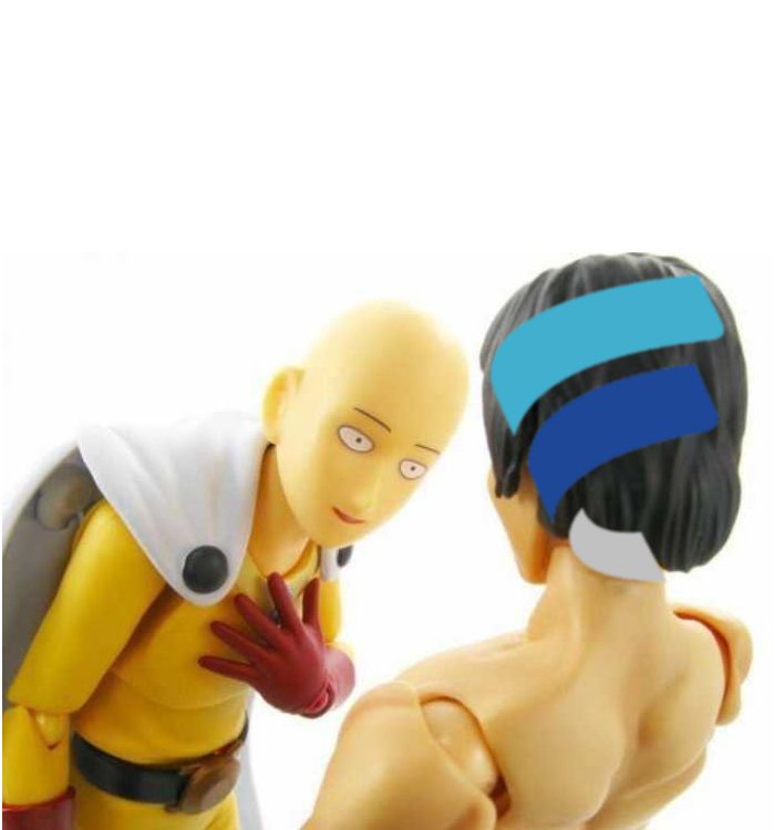 High Quality saitama Blank Meme Template