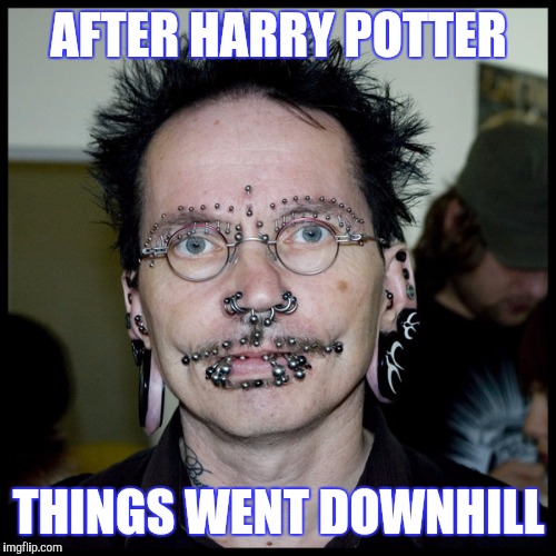 AFTER HARRY POTTER THINGS WENT DOWNHILL | made w/ Imgflip meme maker