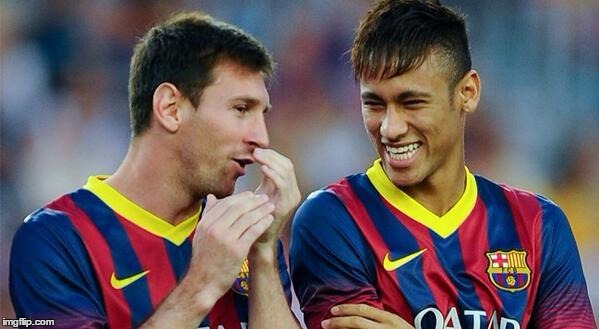 Messi Neymar chat | image tagged in messi neymar chat | made w/ Imgflip meme maker