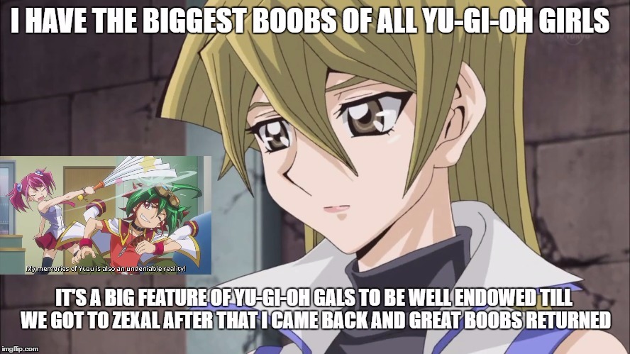 Yu-Gi-Oh Girls | image tagged in boobs yugioh girls girl sex sexy bust big size | made w/ Imgflip meme maker