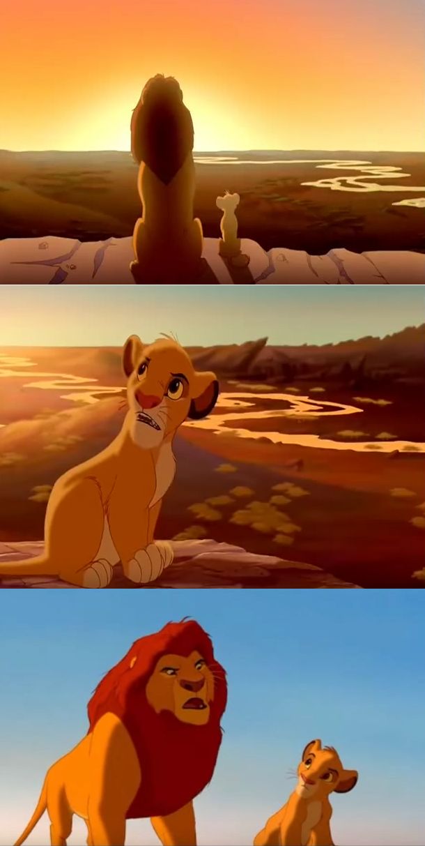 lion king shadowy place Blank Meme Template