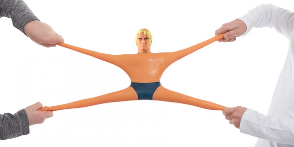 Stretch Armstrong Blank Meme Template