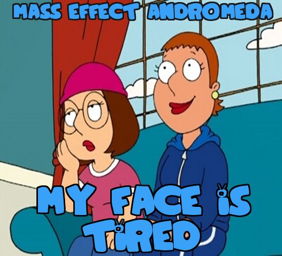Family Guy Mass Effect Meg Blank Meme Template