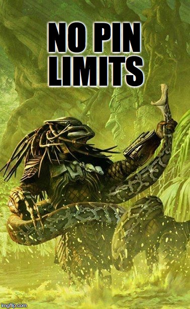 NO PIN; LIMITS | made w/ Imgflip meme maker