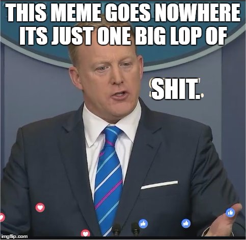 Shit | THIS MEME GOES NOWHERE ITS JUST ONE BIG LOP OF SHIT. | image tagged in shit | made w/ Imgflip meme maker