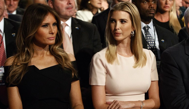 trump's wife & side beef Blank Meme Template