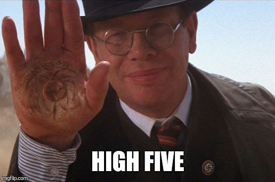 HIGH FIVE | made w/ Imgflip meme maker