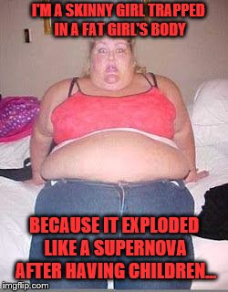 fat american lady meme