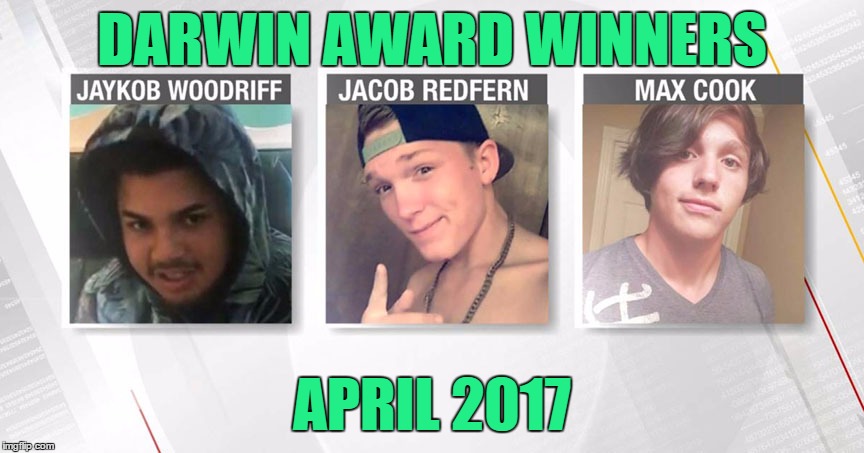 Castle doctrine, bitches. | DARWIN AWARD WINNERS; APRIL 2017 | image tagged in memes,2nd amendment | made w/ Imgflip meme maker