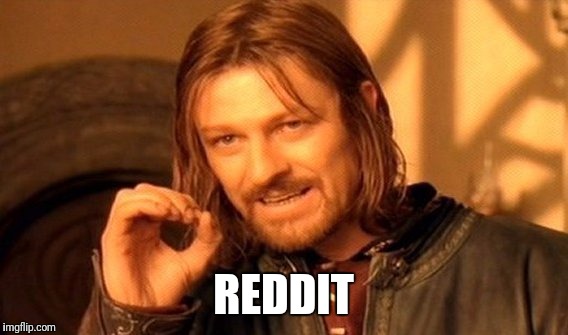 One Does Not Simply Meme | REDDIT | image tagged in memes,one does not simply | made w/ Imgflip meme maker