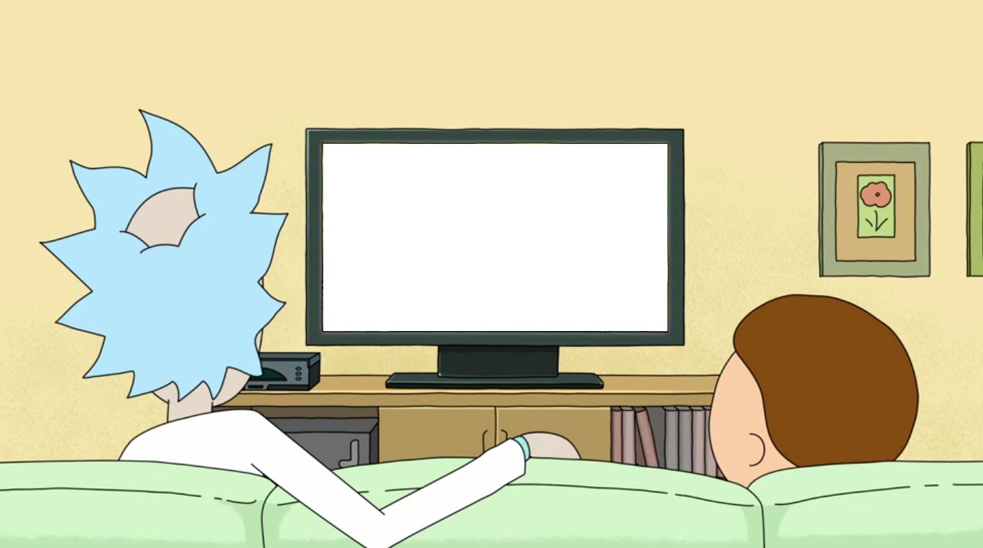 High Quality Rick and Morty: Inter-dimensional Cable Blank Meme Template