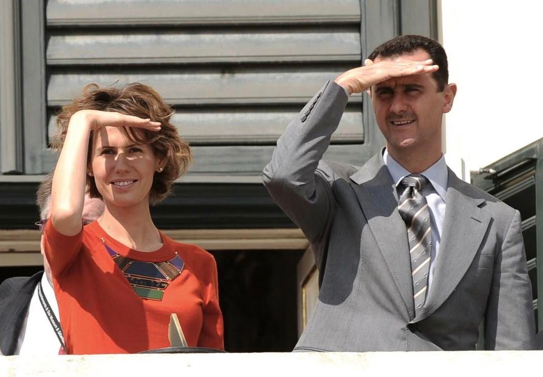 High Quality Asma and Bashar Blank Meme Template