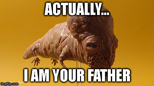 Truth hurts | ACTUALLY... I AM YOUR FATHER | image tagged in star wars,dune | made w/ Imgflip meme maker