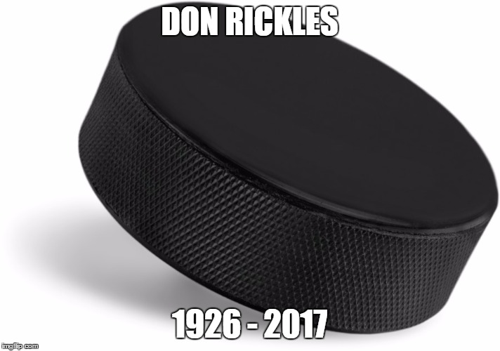 DON RICKLES; 1926 - 2017 | image tagged in puck | made w/ Imgflip meme maker