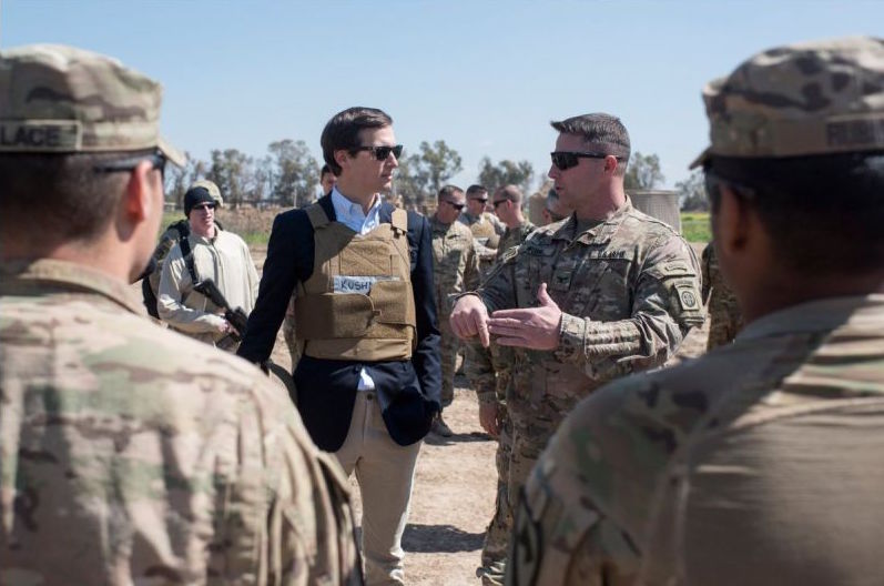 kushner in iraq Blank Meme Template