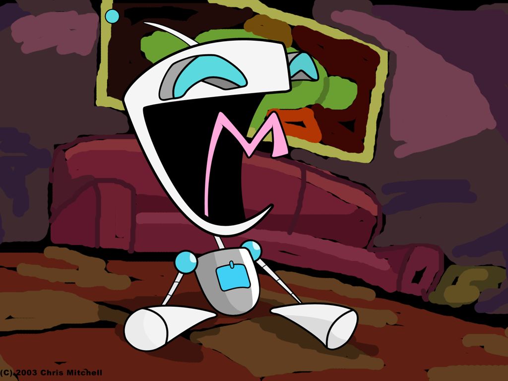 Gir laughing Blank Meme Template