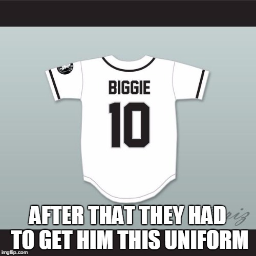 AFTER THAT THEY HAD TO GET HIM THIS UNIFORM | made w/ Imgflip meme maker