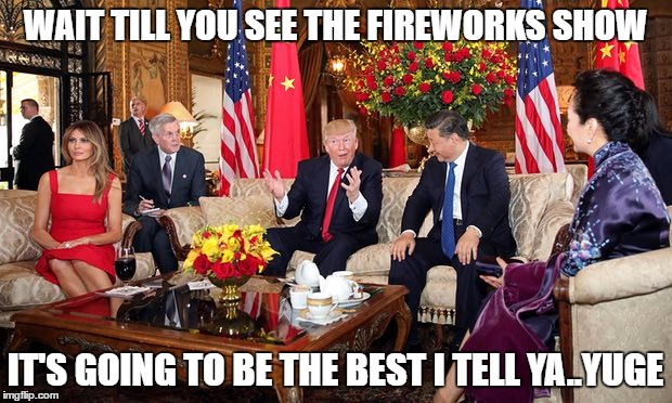 fireworks | WAIT TILL YOU SEE THE FIREWORKS SHOW; IT'S GOING TO BE THE BEST I TELL YA..YUGE | image tagged in trump | made w/ Imgflip meme maker