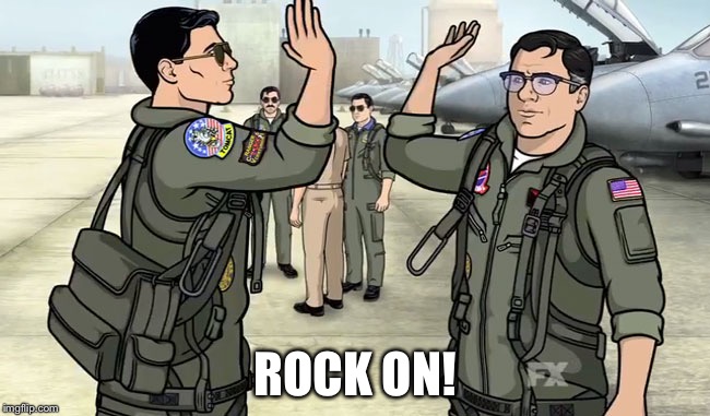 ROCK ON! | made w/ Imgflip meme maker