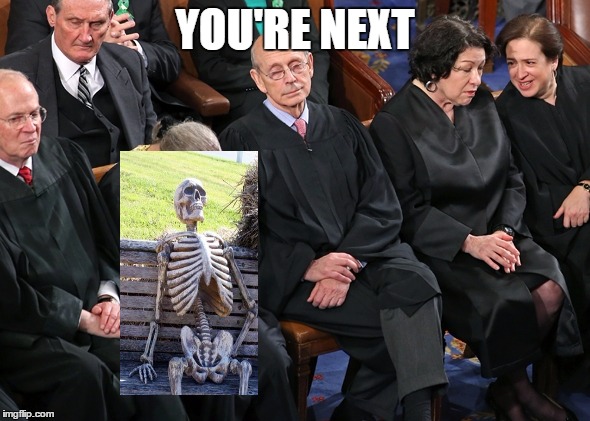 YOU'RE NEXT | image tagged in ruth buzzy | made w/ Imgflip meme maker