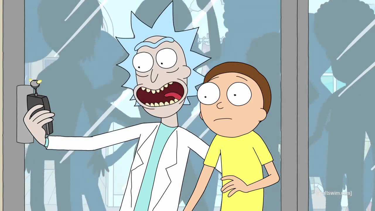 High Quality Oh shit rick and morty Blank Meme Template