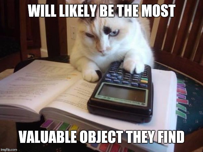 WILL LIKELY BE THE MOST VALUABLE OBJECT THEY FIND | made w/ Imgflip meme maker
