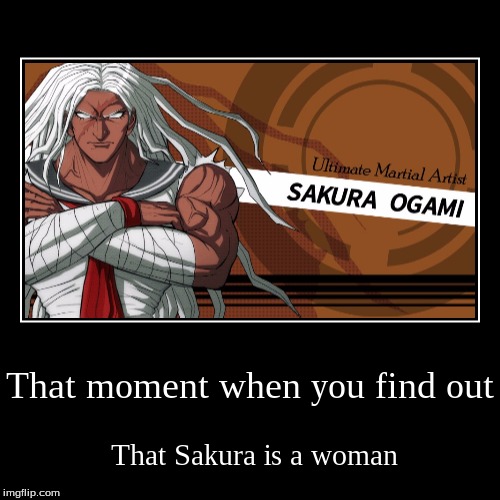 That anime moment pt.3 | image tagged in funny,demotivationals,anime,danganronpa,that moment | made w/ Imgflip demotivational maker
