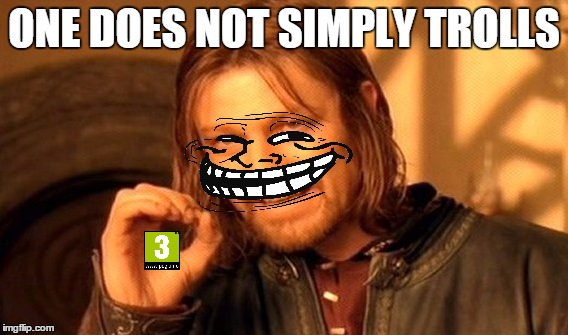 One Does Not Simply Meme | ONE DOES NOT SIMPLY TROLLS | image tagged in memes,one does not simply | made w/ Imgflip meme maker