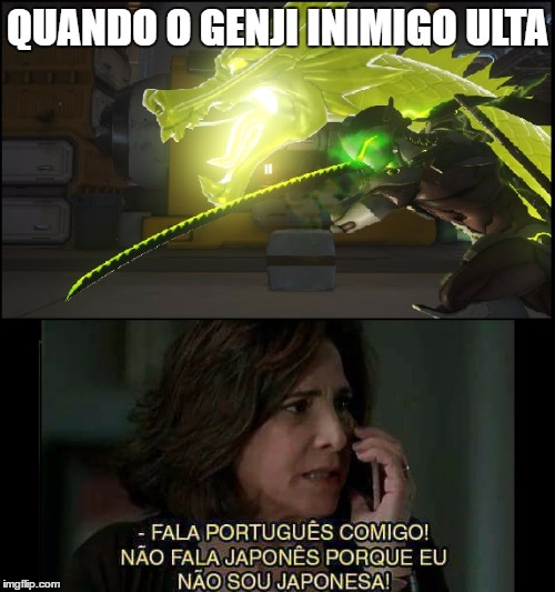 QUANDO O GENJI INIMIGO ULTA | made w/ Imgflip meme maker