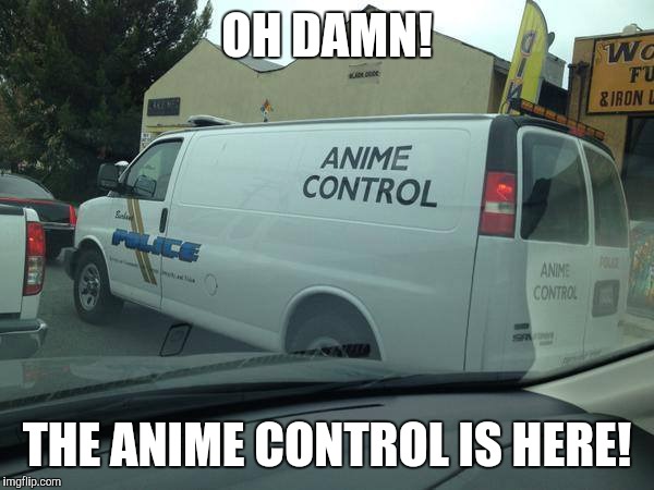 Anime control | OH DAMN! THE ANIME CONTROL IS HERE! | image tagged in anime control | made w/ Imgflip meme maker