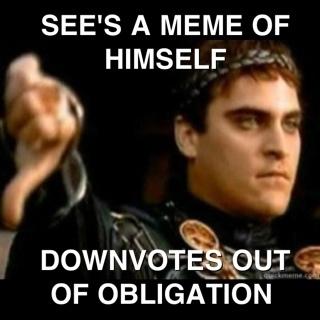 Downvoting Roman Meme - Imgflip