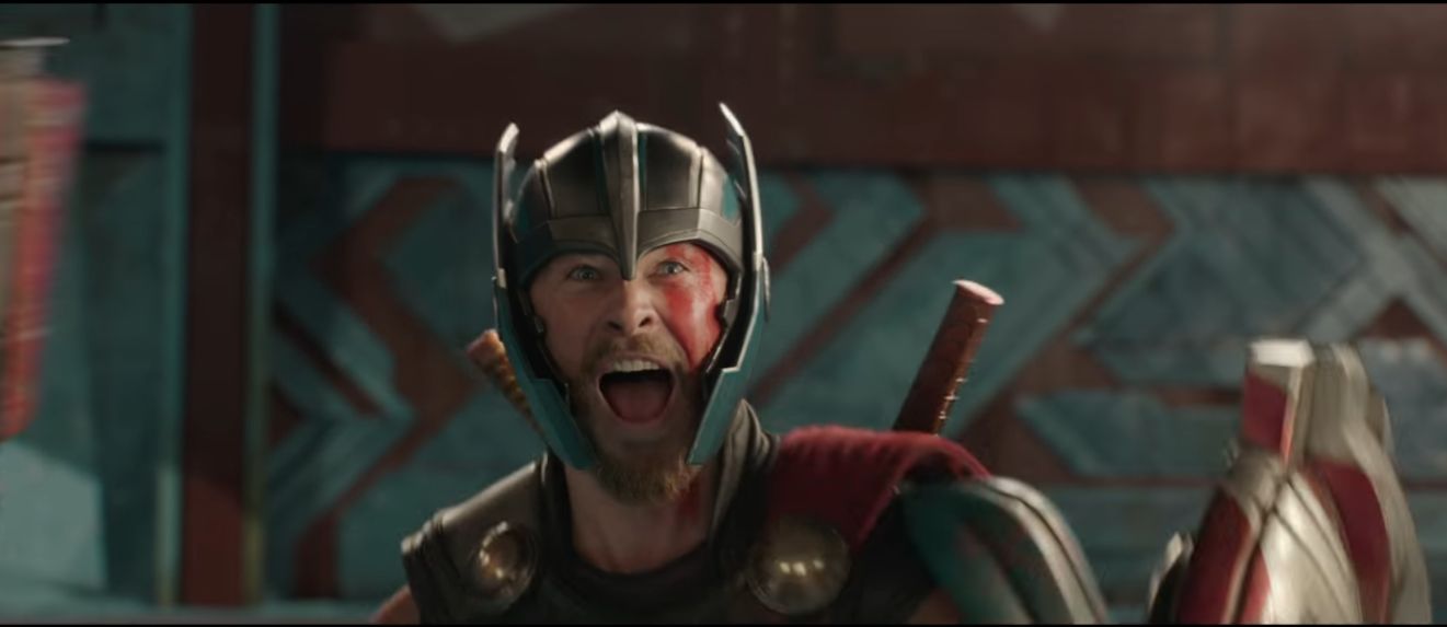 High Quality Thor Ragnarok Excited Meme Blank Meme Template