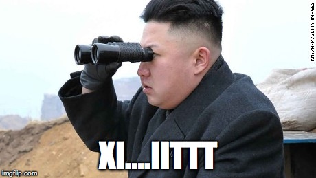 XI….IITTT | image tagged in kju xi it | made w/ Imgflip meme maker