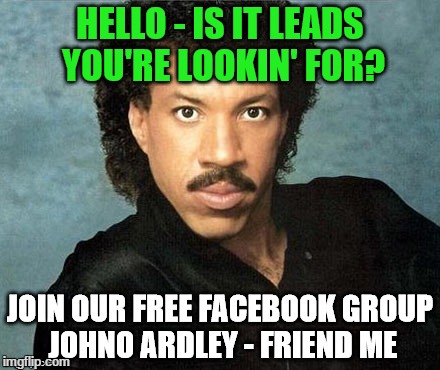 image tagged in hello - want free fb leads | made w/ Imgflip meme maker