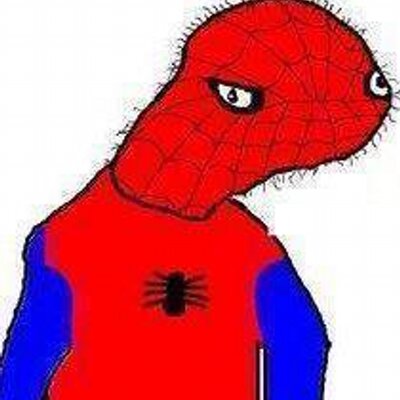 High Quality spinderman Blank Meme Template